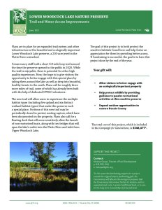 Lower Woodcock Lake Trail Expansion_Project Sheet - Grand Traverse ...